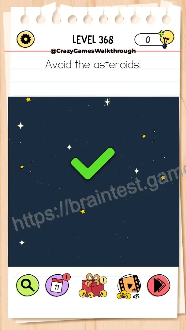 Brain Test Level 368 - Step 2