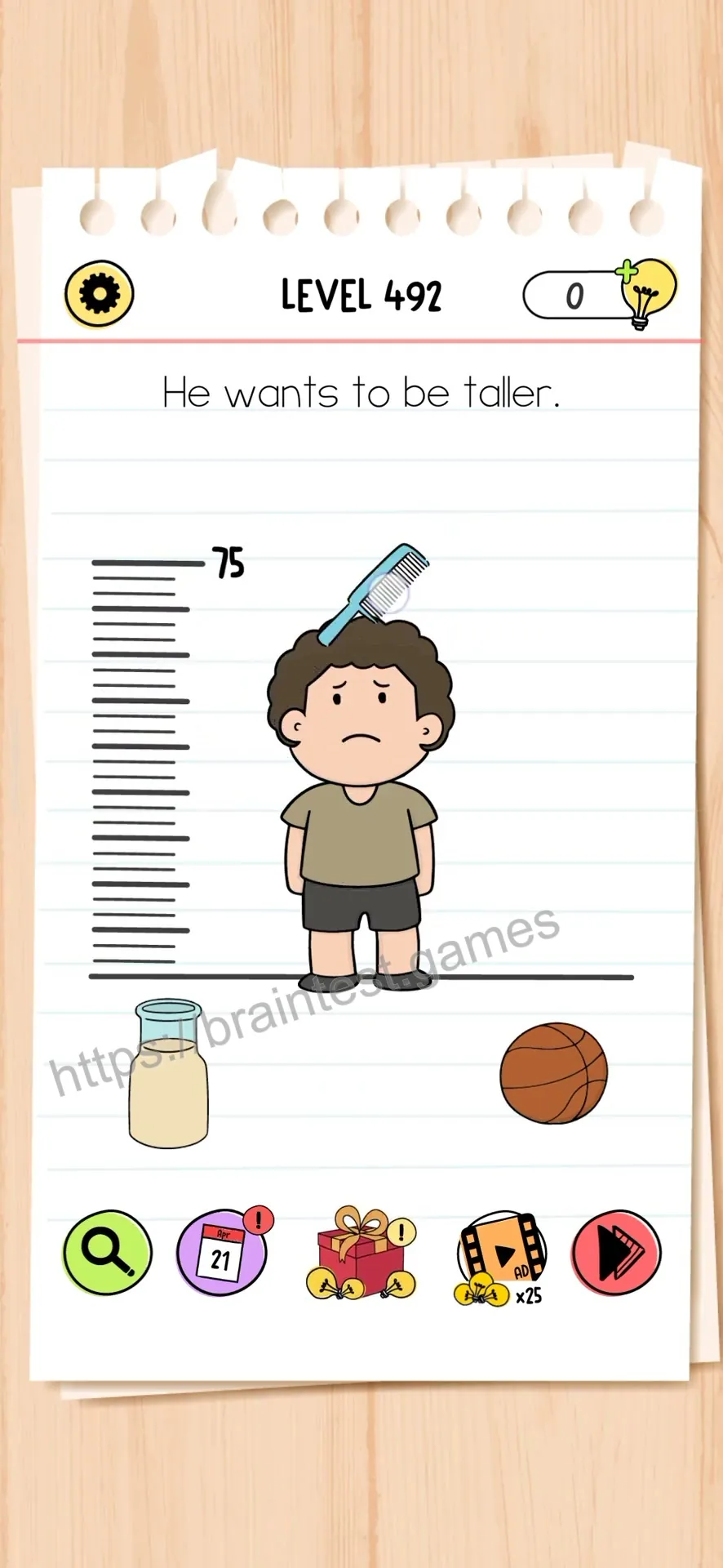 Brain Test Level 492