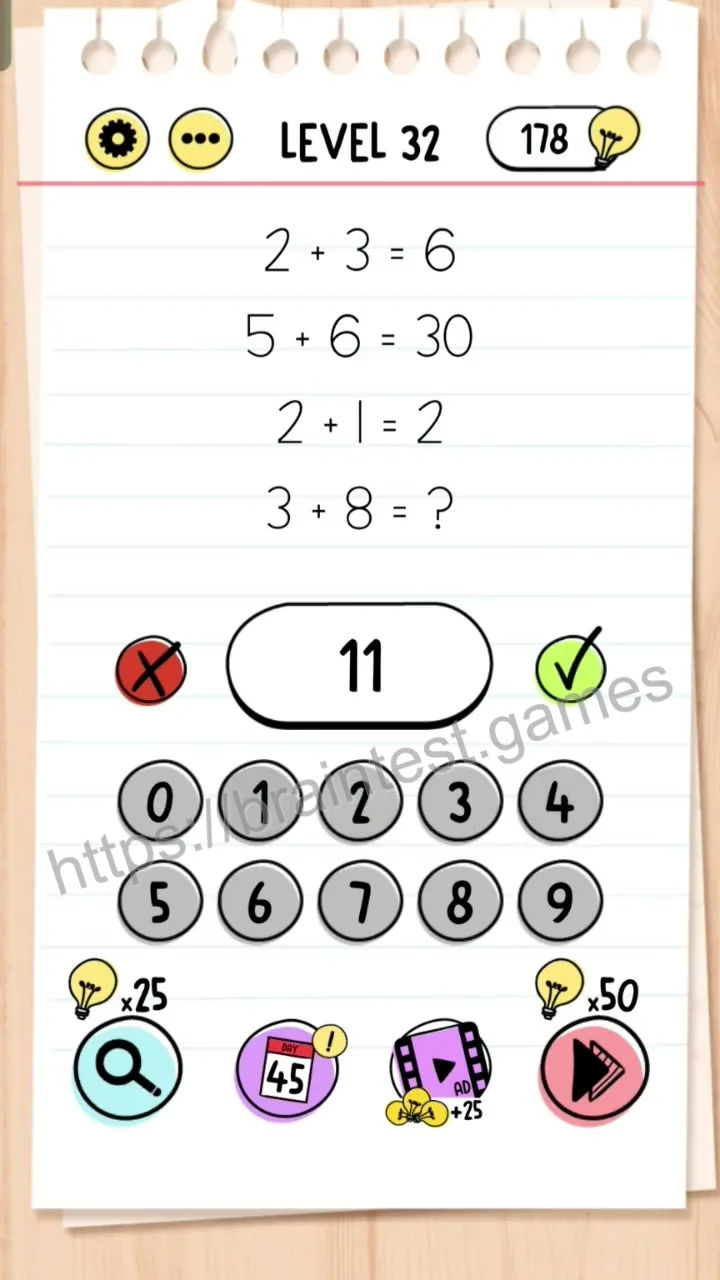 Brain Test Level 32
