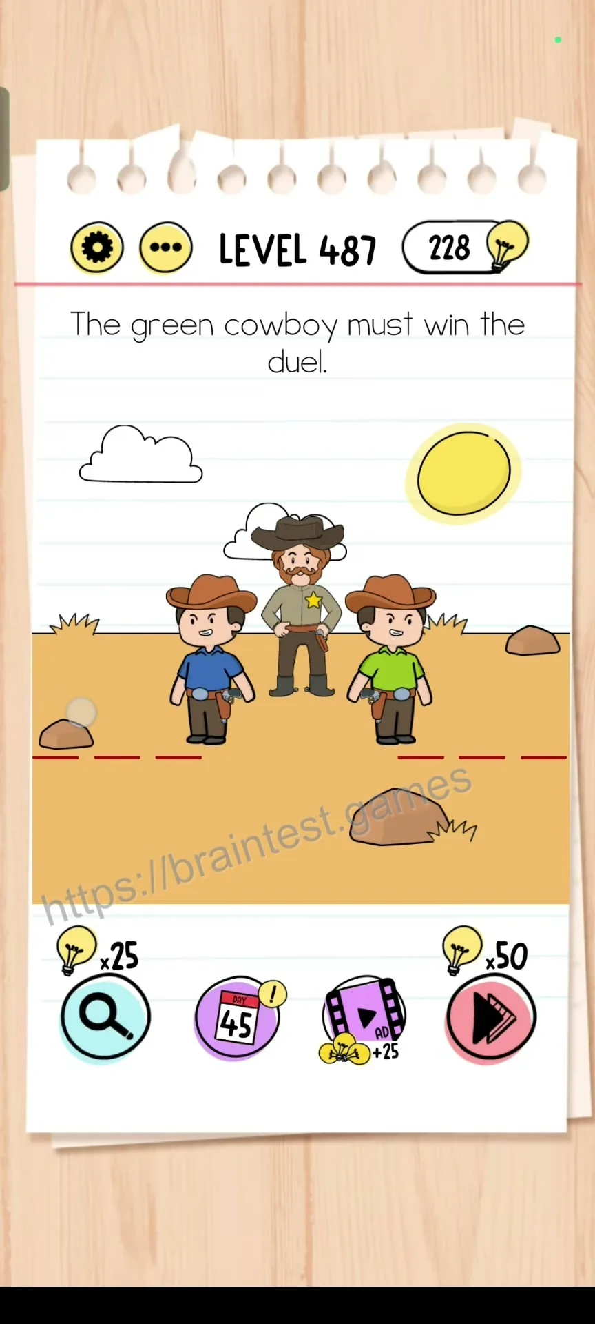 Brain Test Level 487