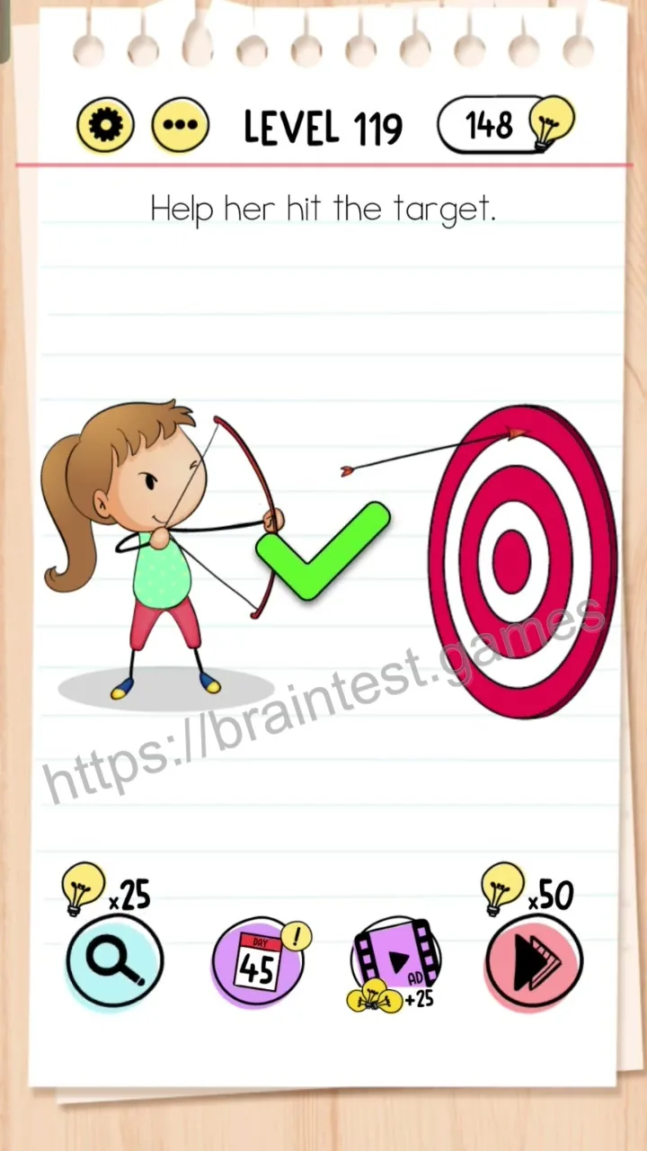 Brain Test Level 119 - Step 2