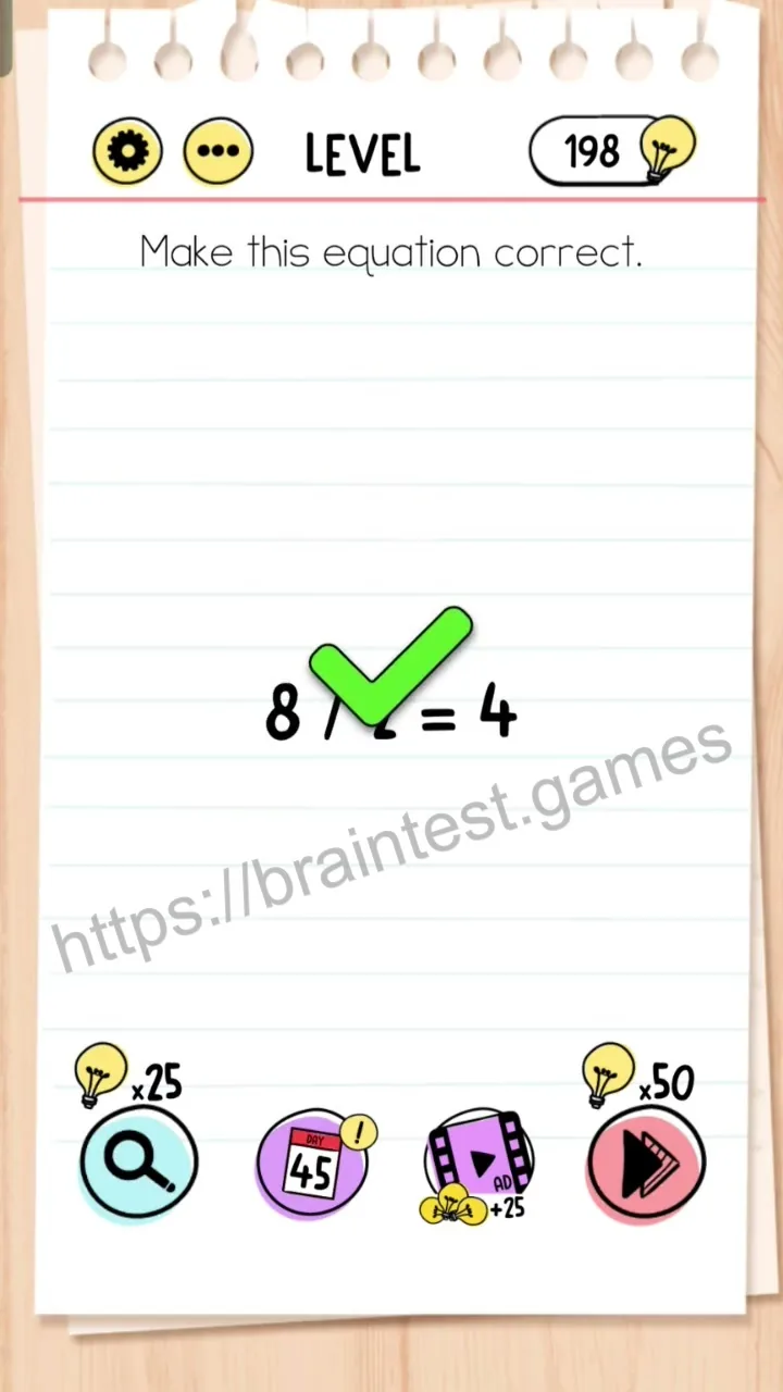 Brain Test Level 82 - Step 2