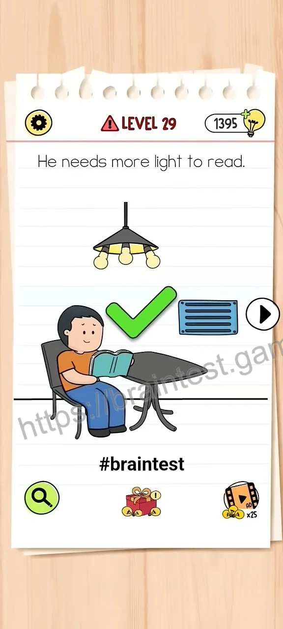 Brain Test Level 29 - Step 1