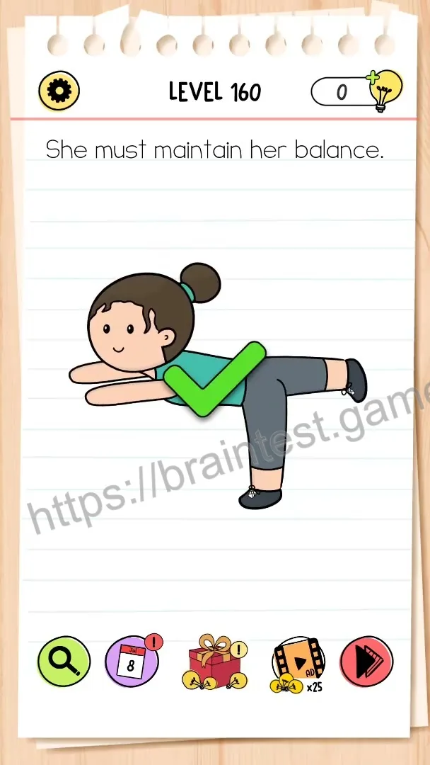Brain Test Level 160 - Step 2