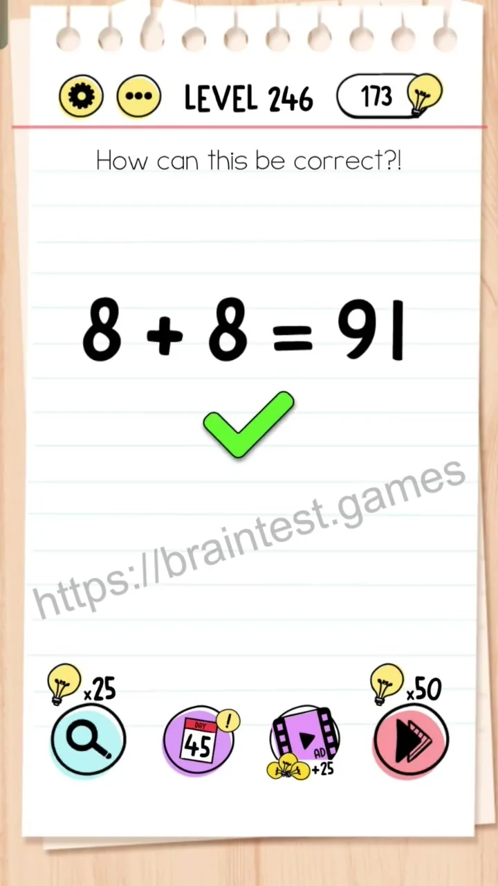 Brain Test Level 246