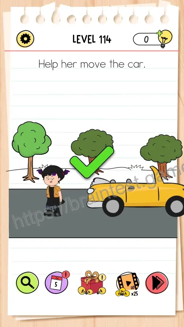 Brain Test Level 114 - Step 2