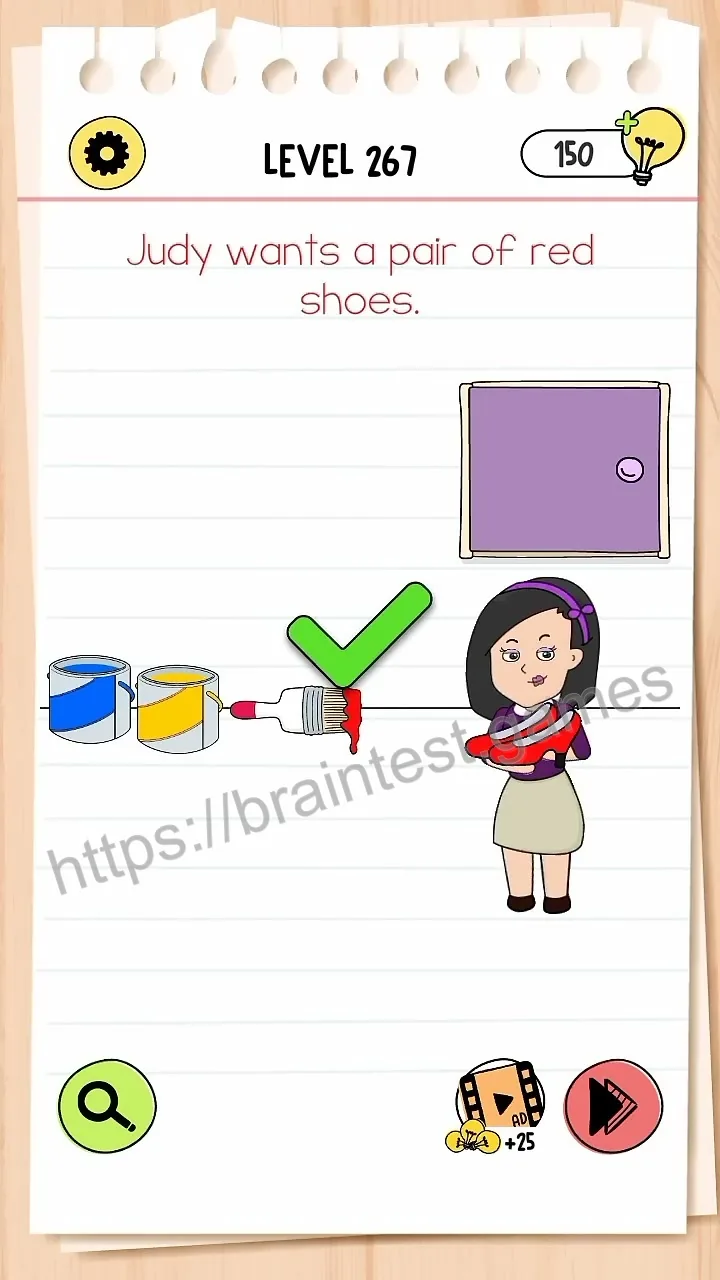 Brain Test Level 267 - Step 2