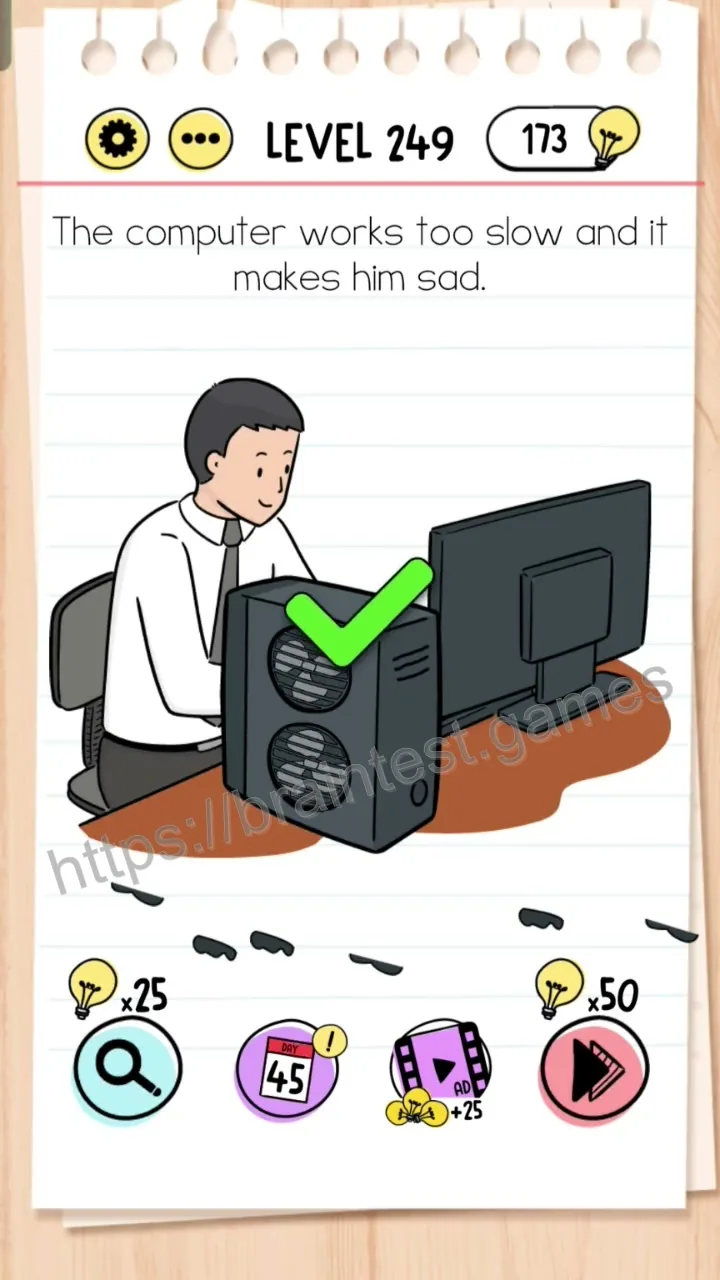 Brain Test Level 249 - Step 2