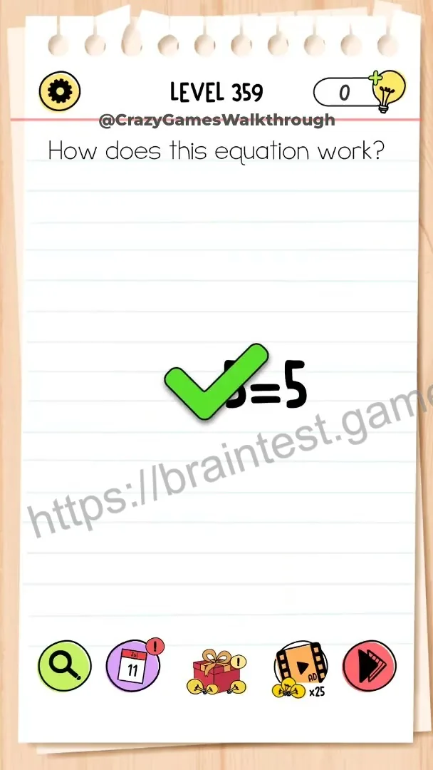 Brain Test Level 359 - Step 2
