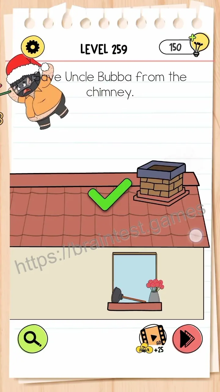 Brain Test Level 259 - Step 2