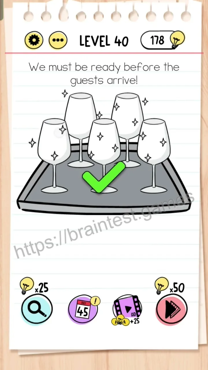 Brain Test Level 40 - Step 2