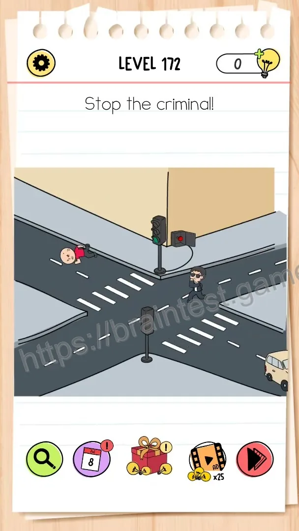 Brain Test Level 172 - Step 2