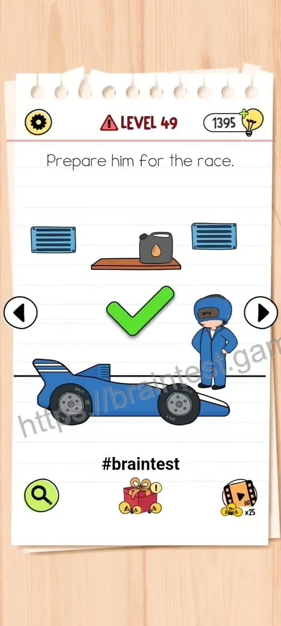 Brain Test Level 49 - Step 2