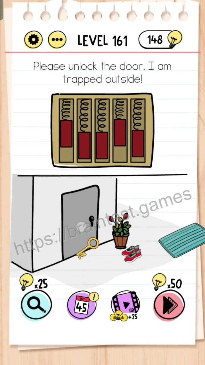 Brain Test Level 161 - Step 1