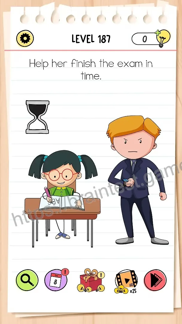 Brain Test Level 187 - Step 1