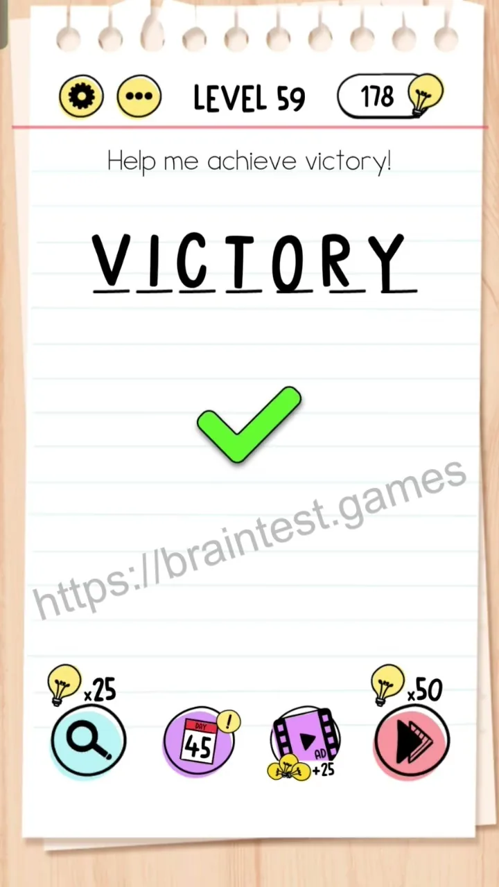 Brain Test Level 59 - Step 2