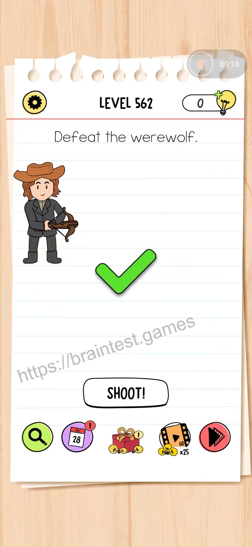 Brain Test Level 562 - Step 2