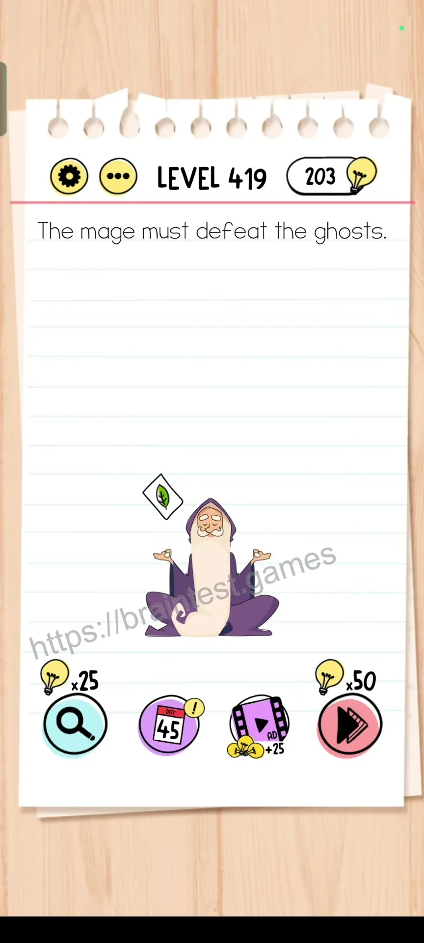Brain Test Level 419 - Step 2