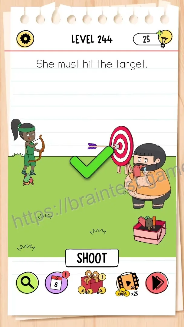 Brain Test Level 244 - Step 2