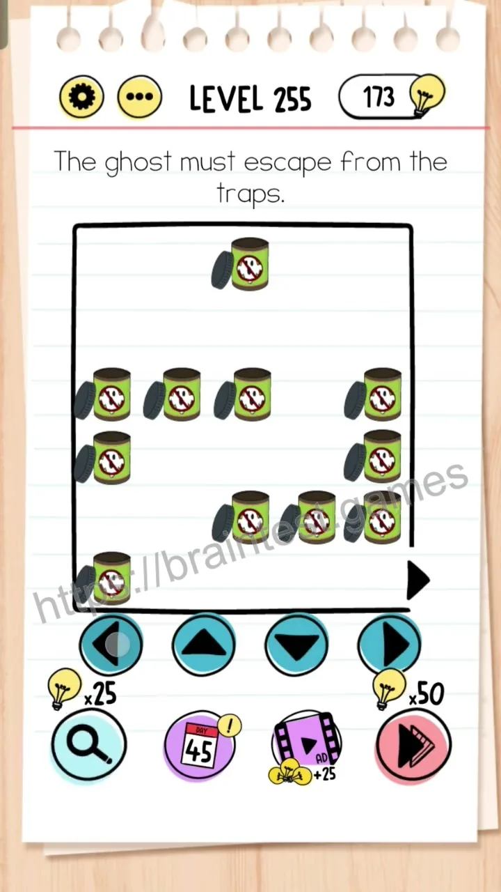 Brain Test Level 255 - Step 1