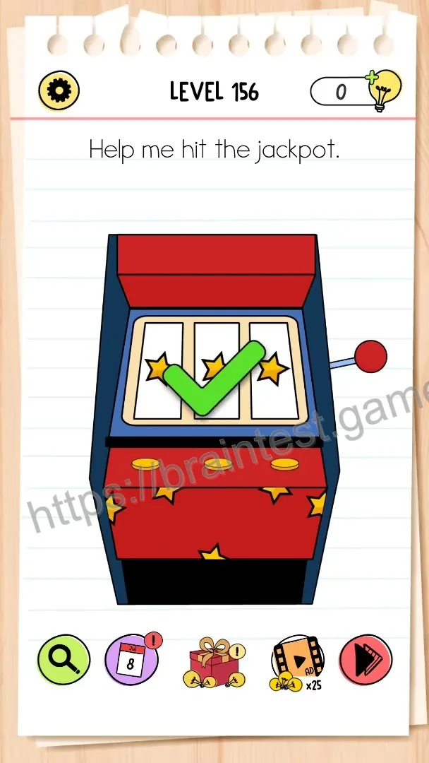 Brain Test Level 156 - Step 2
