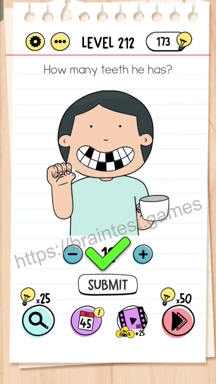 Brain Test Level 212 - Step 2