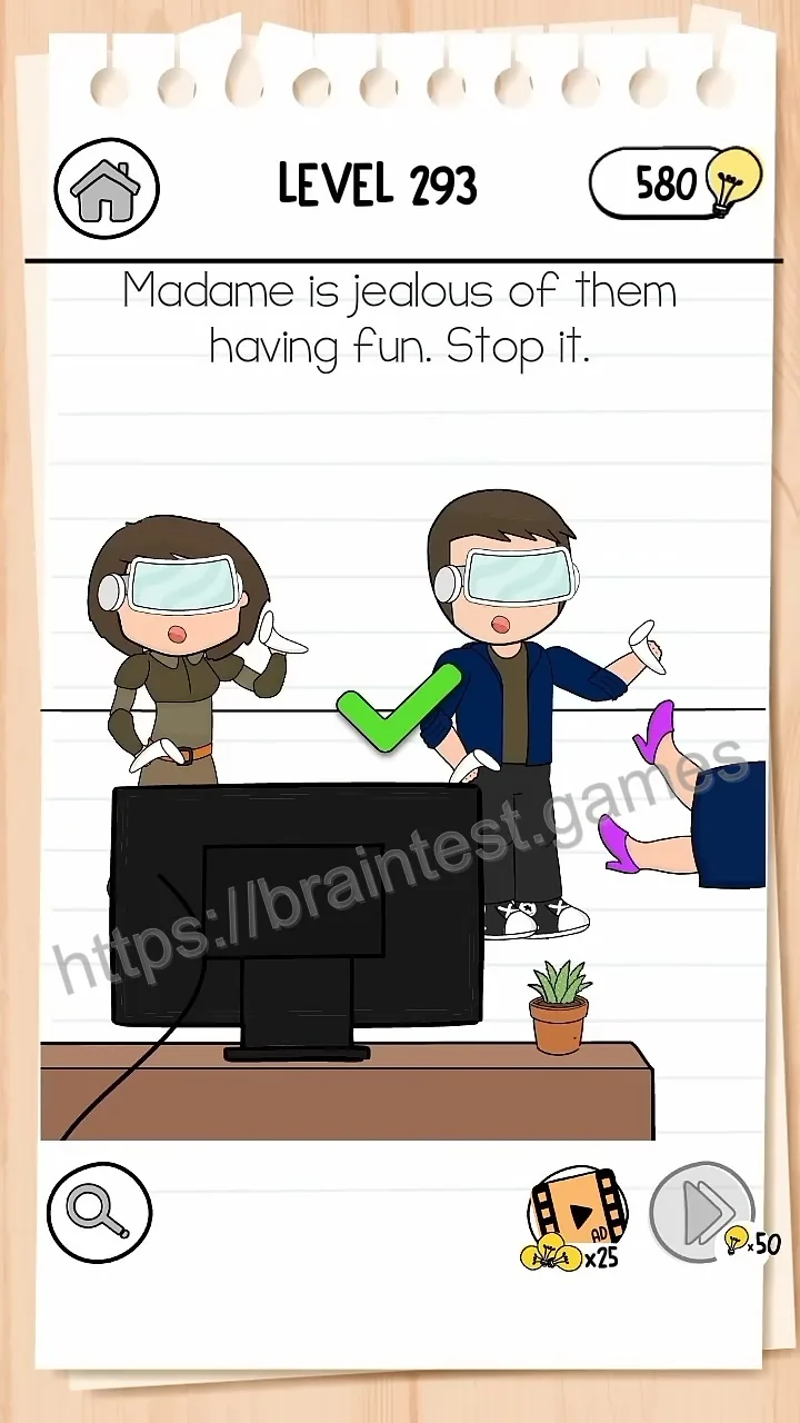 Brain Test Level 293 - Step 2