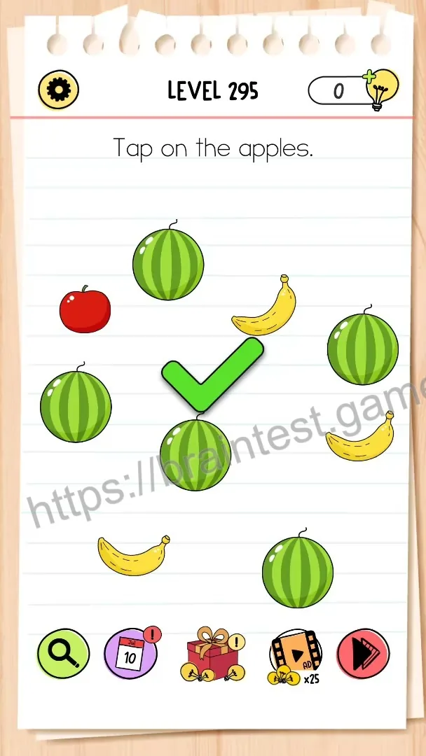 Brain Test Level 295 - Step 2