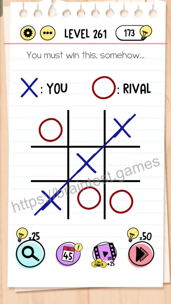Brain Test Level 261 - Step 1