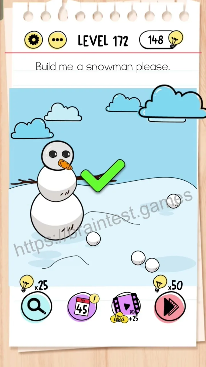 Brain Test Level 172 - Step 2