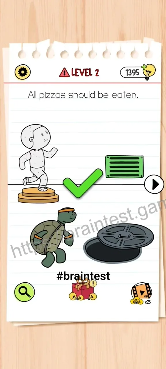 Brain Test Level 2 - Step 2