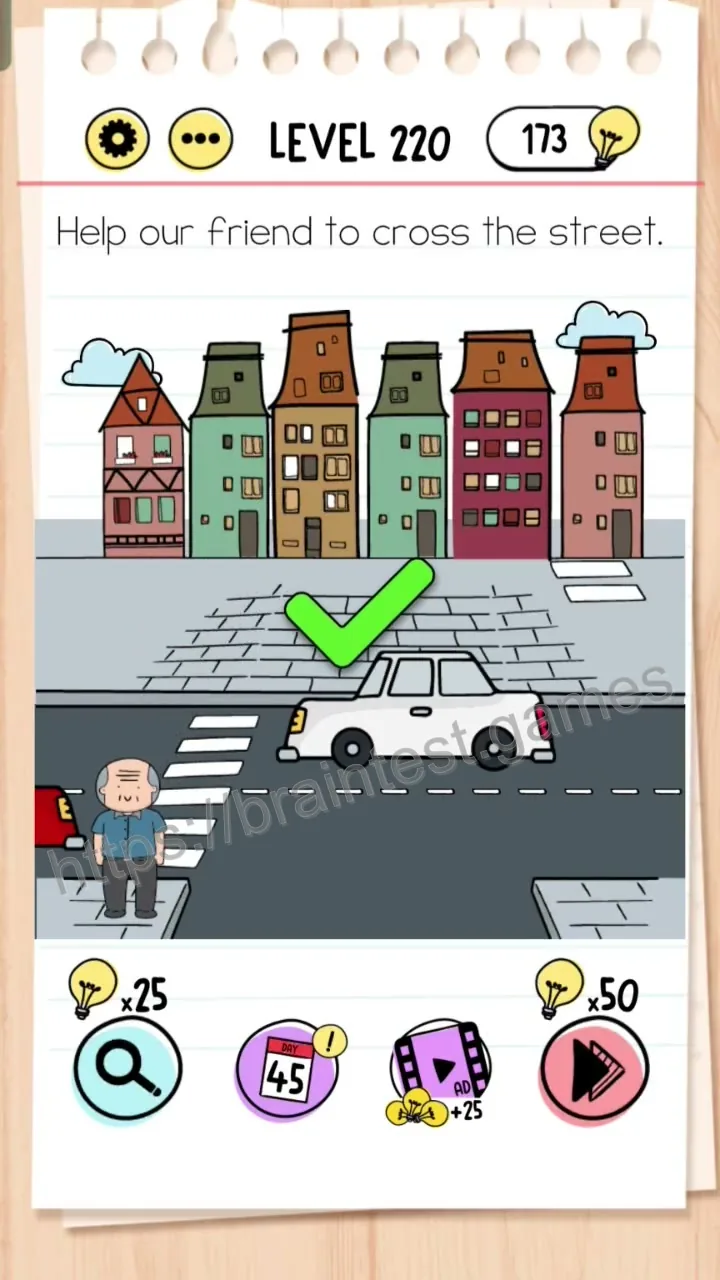 Brain Test Level 220 - Step 2