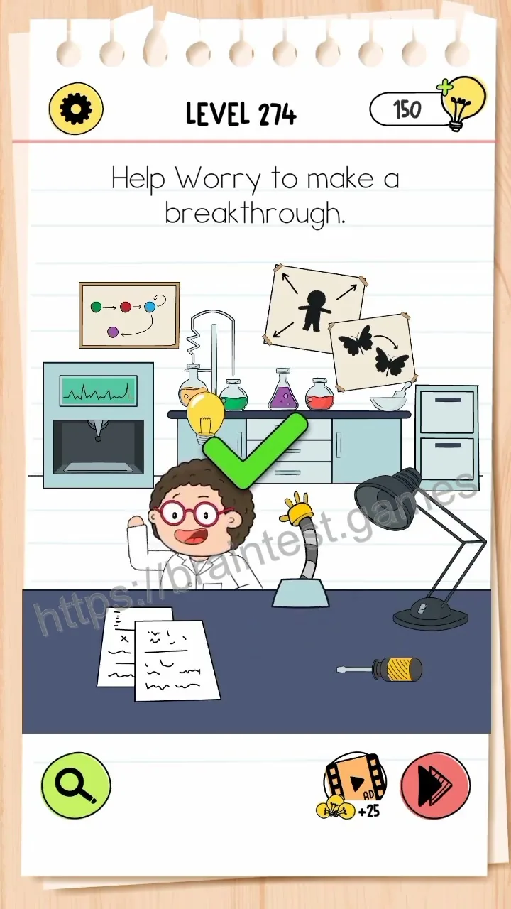 Brain Test Level 274 - Step 2