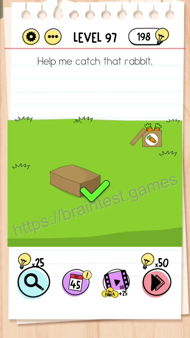 Brain Test Level 97 - Step 1