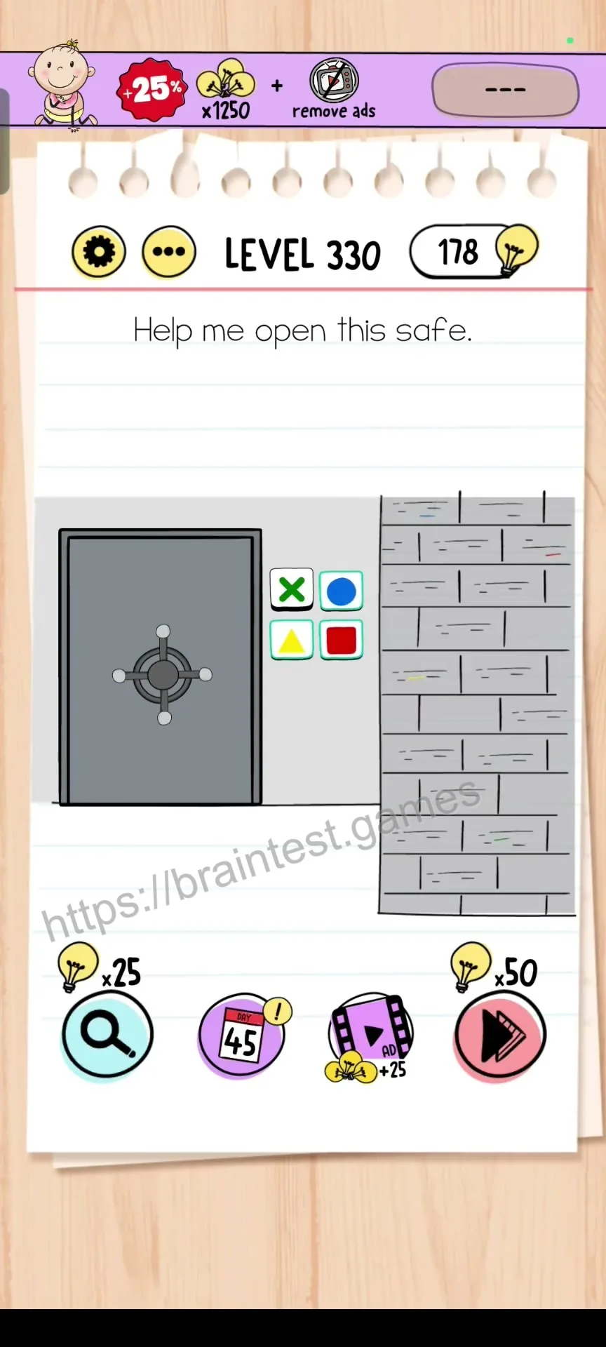 Brain Test Level 330