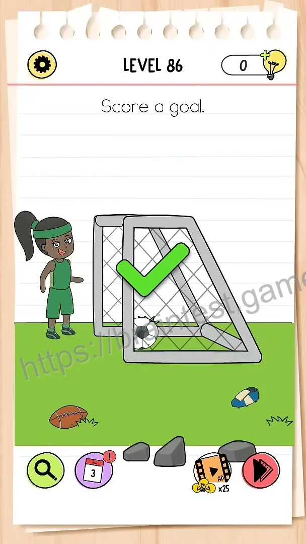 Brain Test Level 86 - Step 2