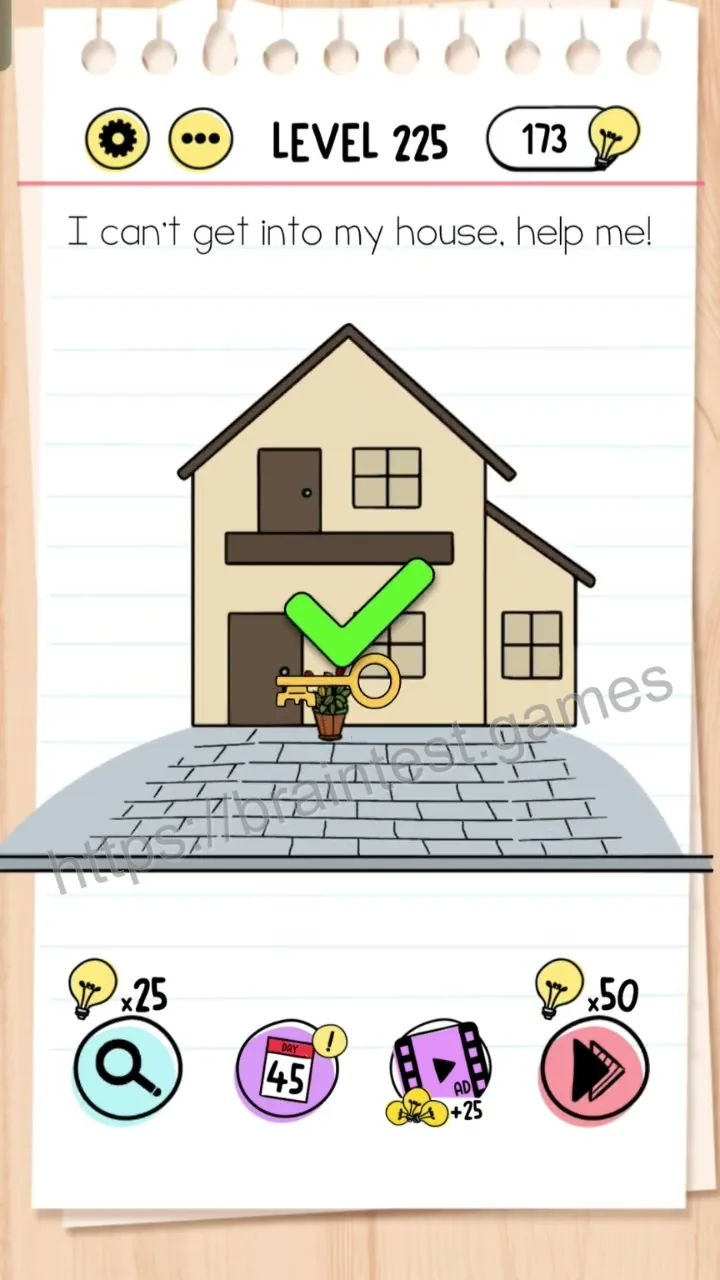 Brain Test Level 225 - Step 2