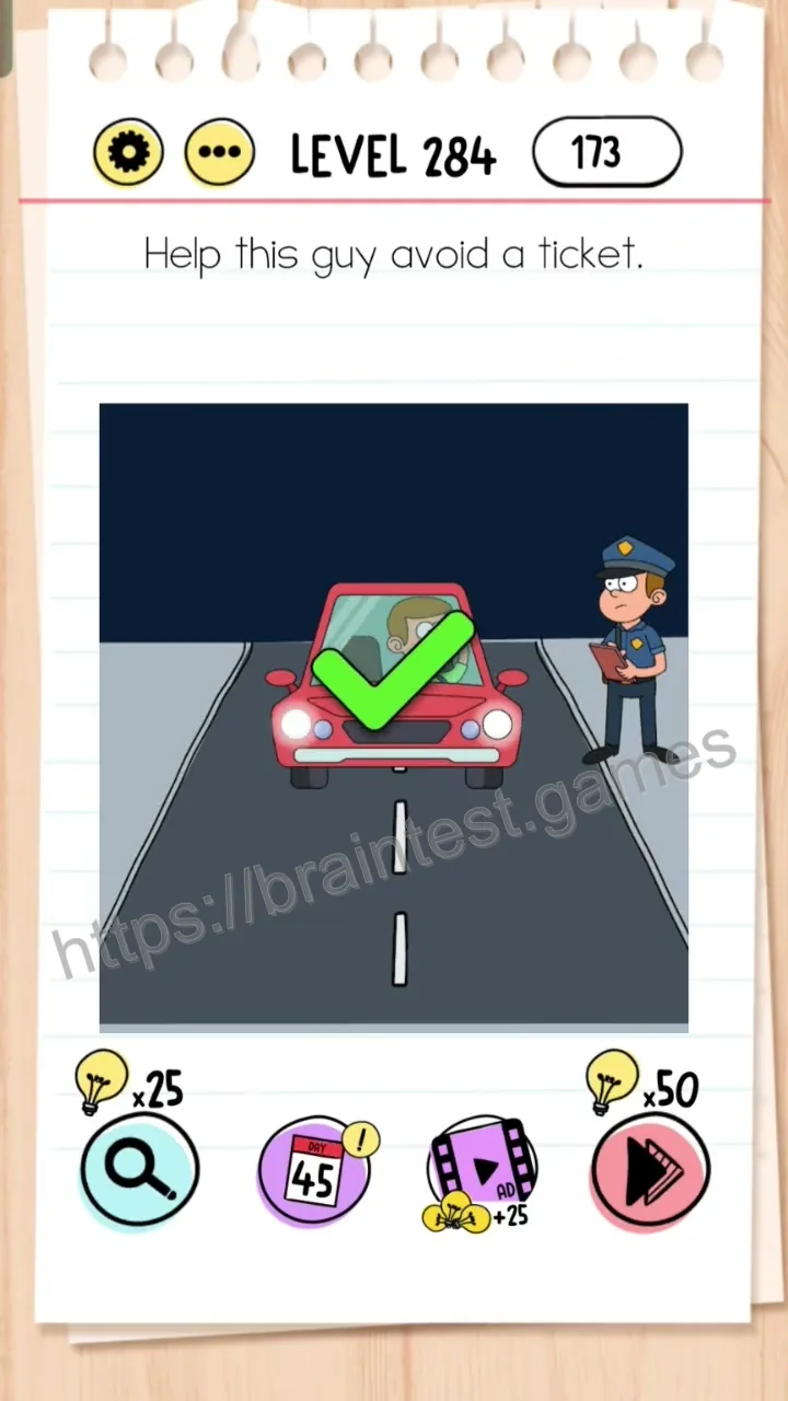 Brain Test Level 284 - Step 2