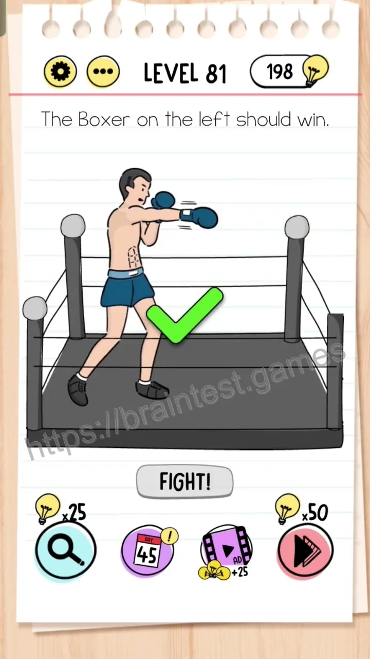 Brain Test Level 81 - Step 2