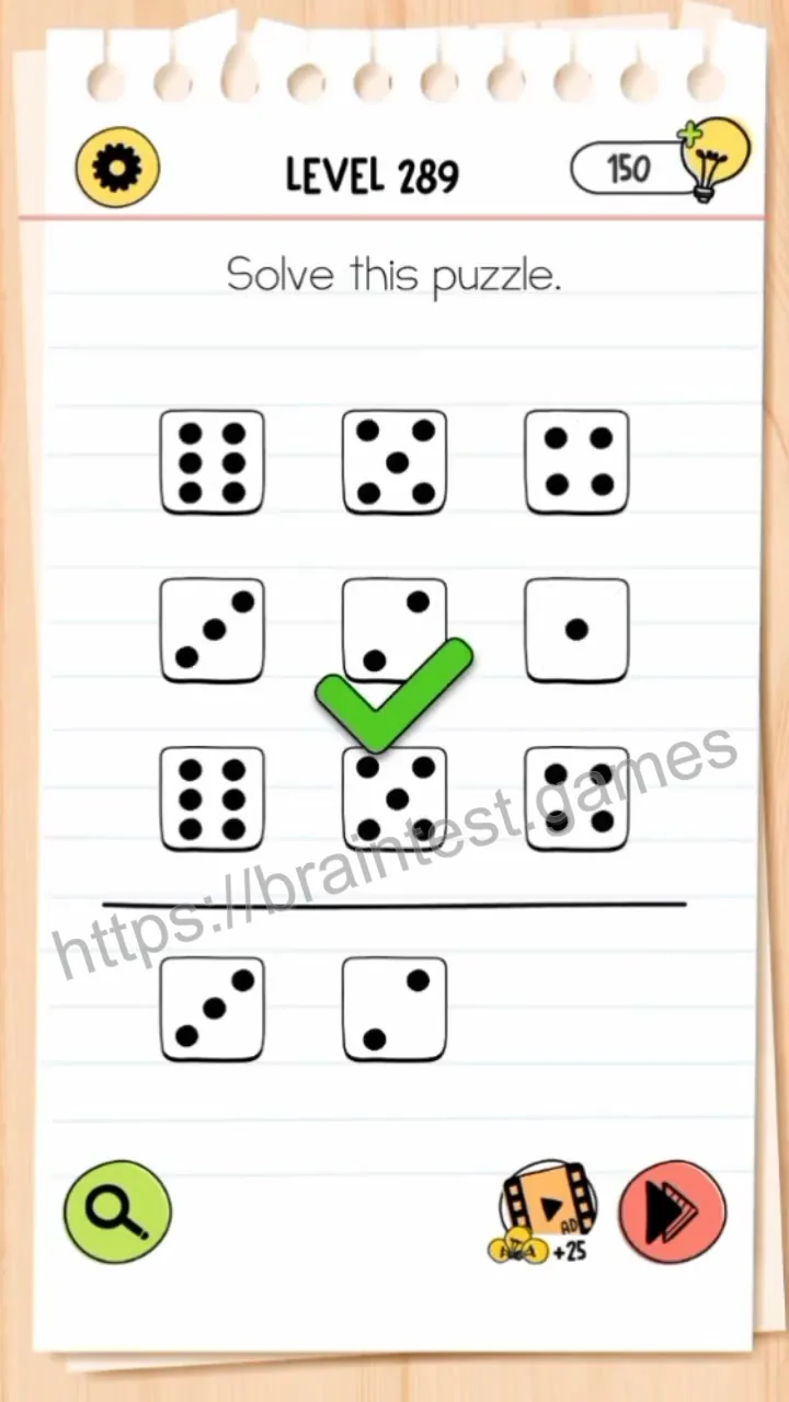 Brain Test Level 289 - Step 2