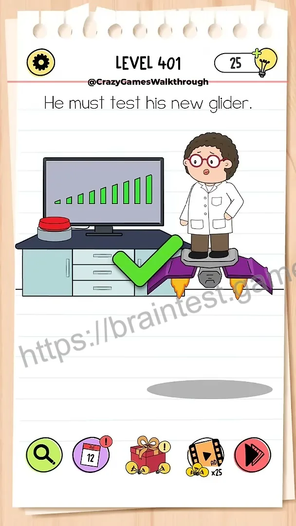 Brain Test Level 401 - Step 2