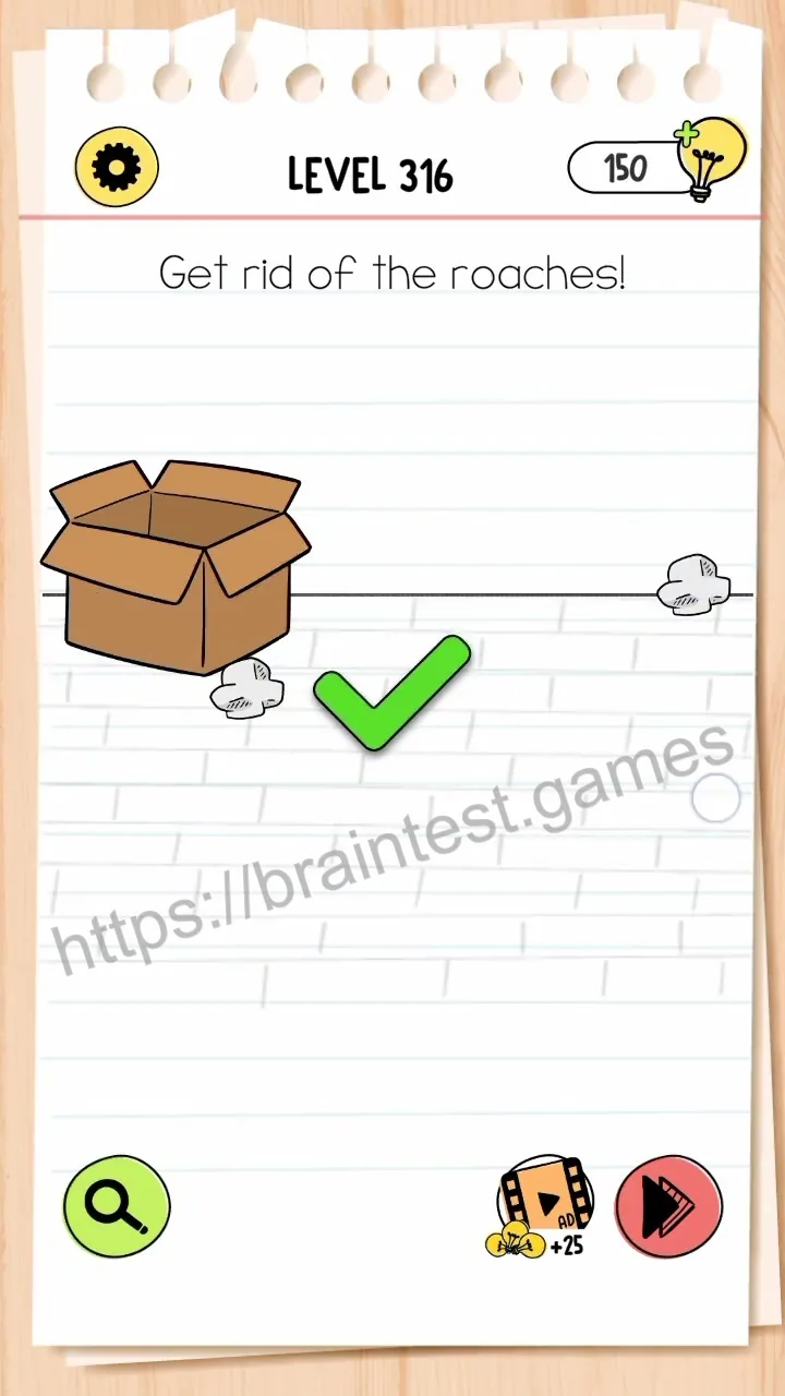 Brain Test Level 316 - Step 2