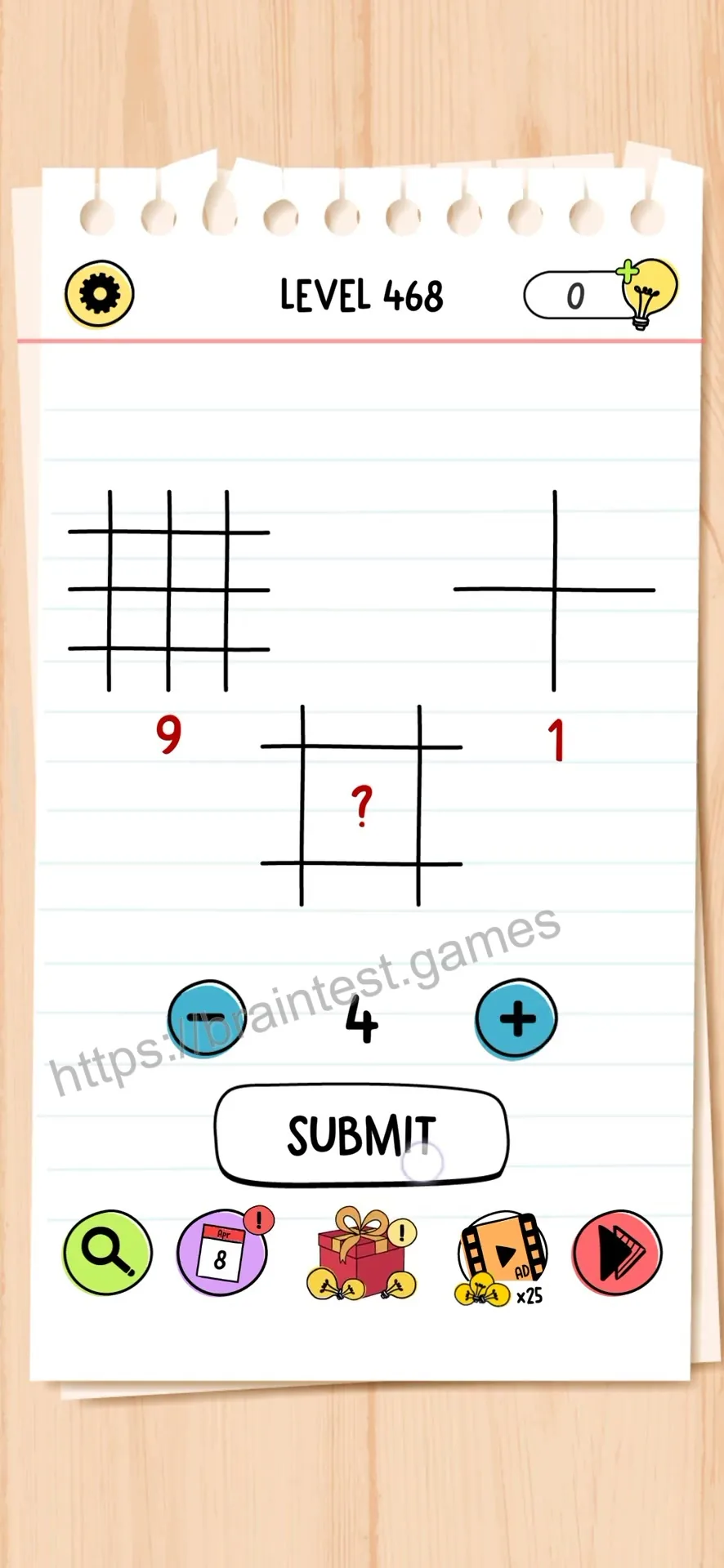 Brain Test Level 468