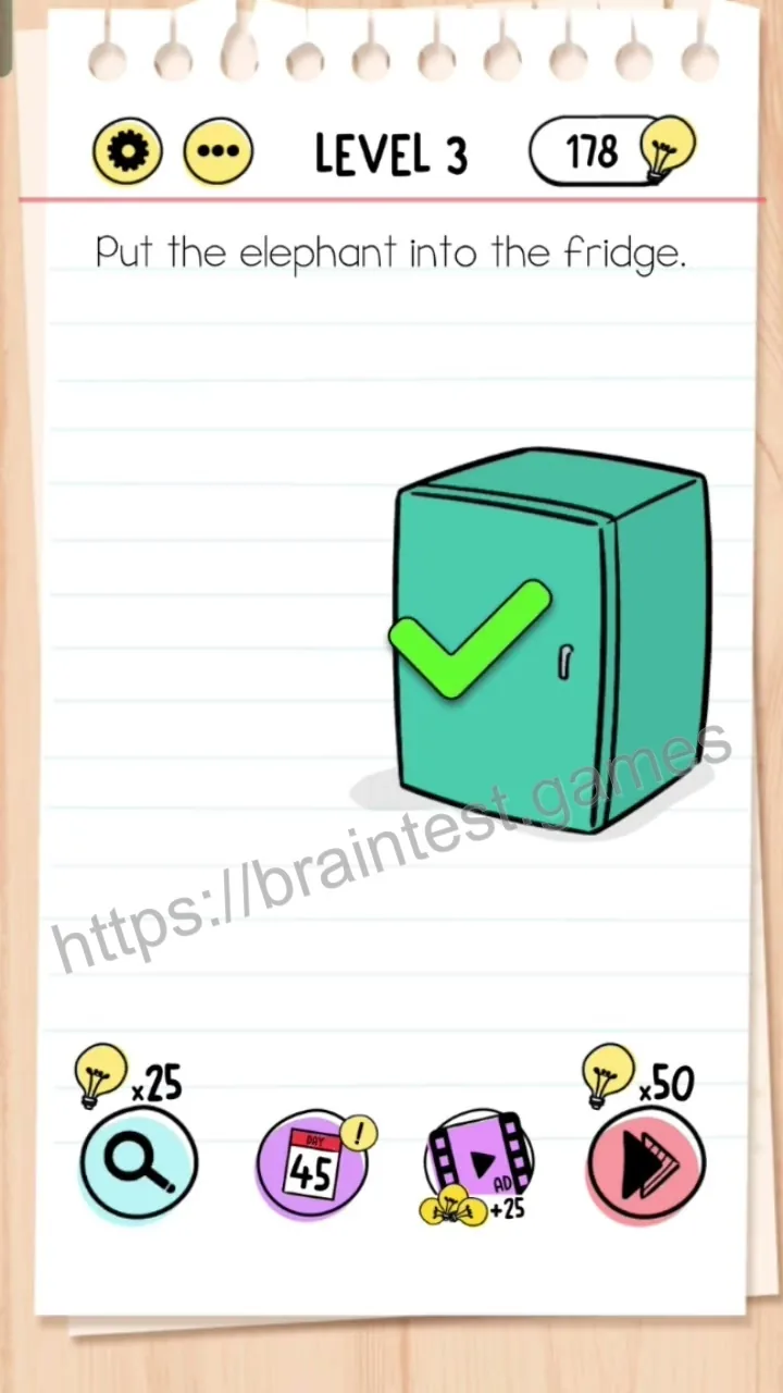 Brain Test Level 3 - Step 2
