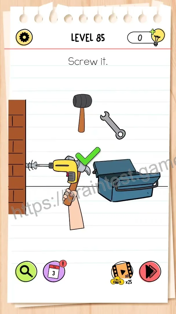 Brain Test Level 85