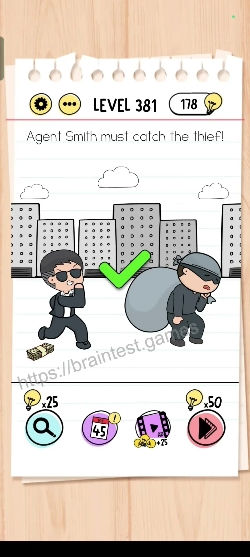 Brain Test Level 381 - Step 2