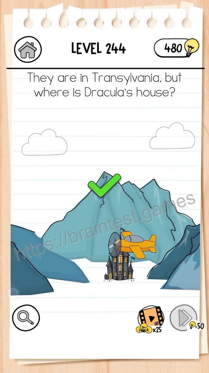 Brain Test Level 244 - Step 2