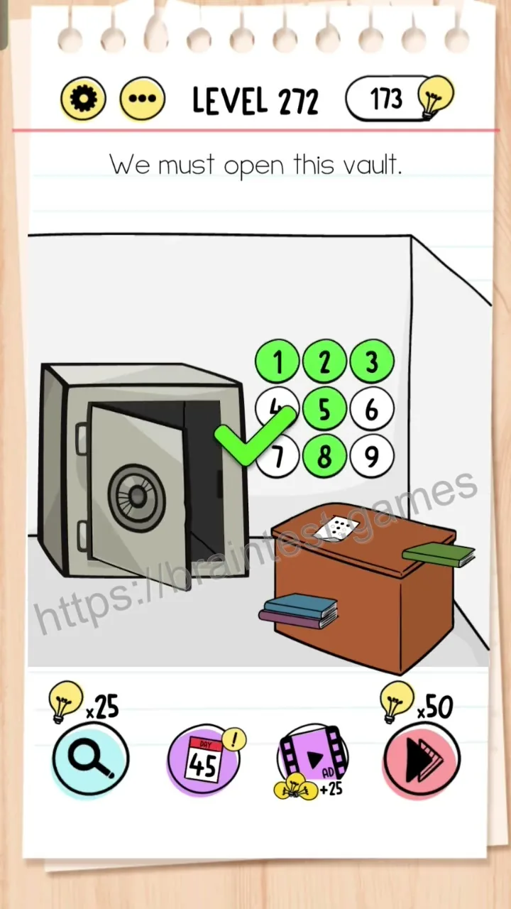Brain Test Level 272 - Step 1
