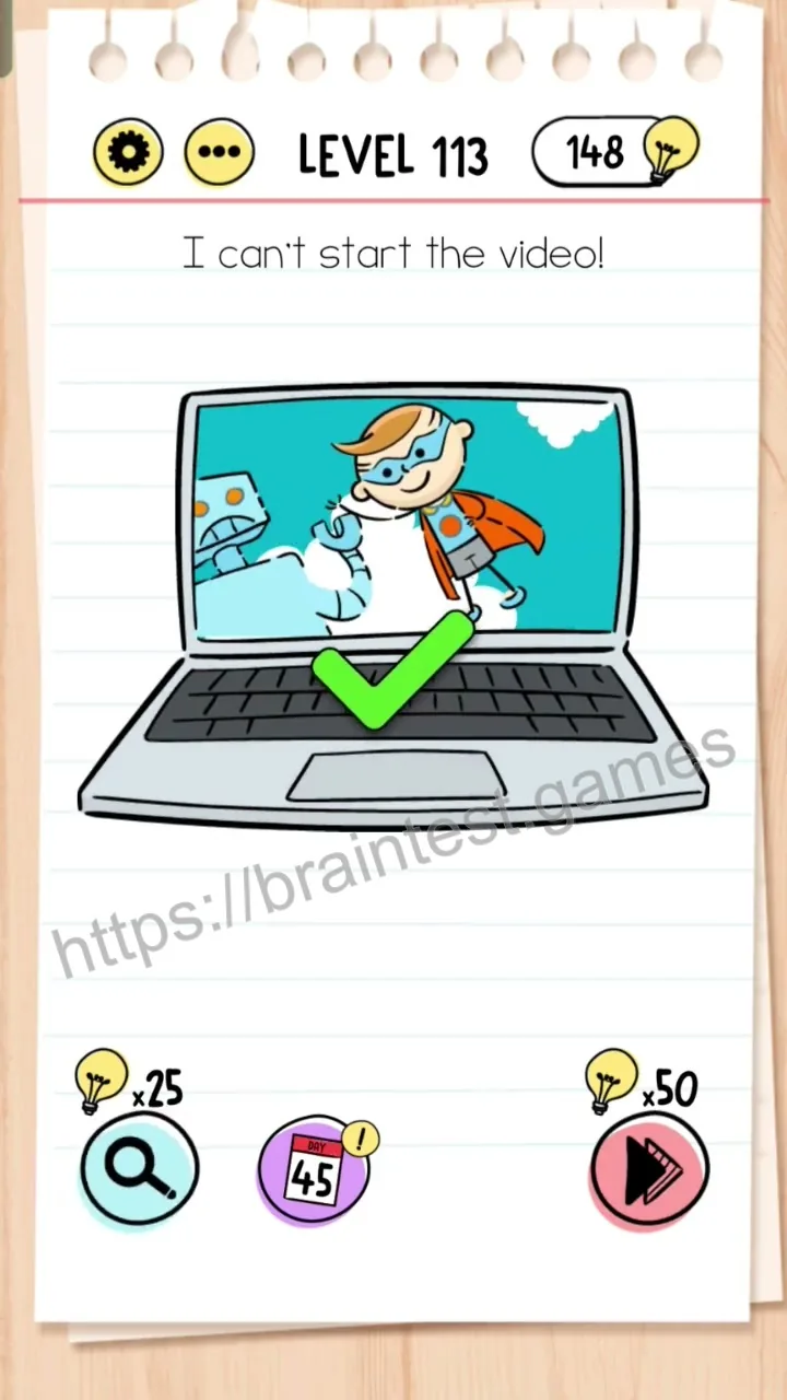 Brain Test Level 113 - Step 2