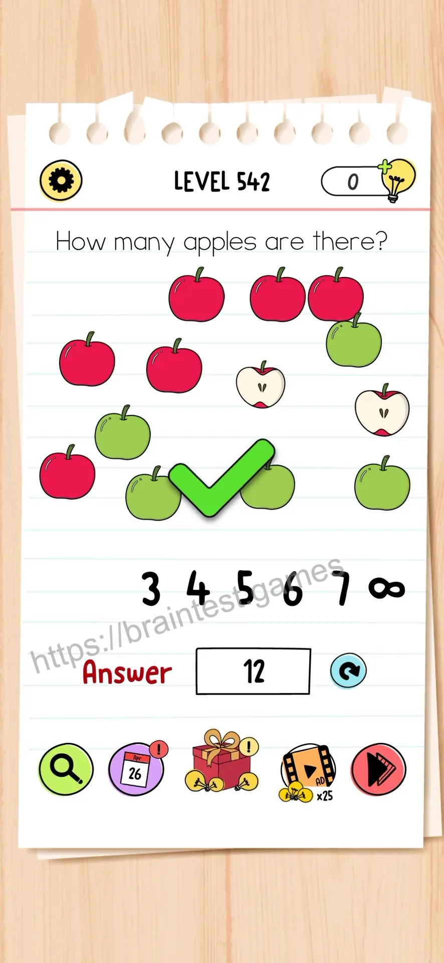 Brain Test Level 542 - Step 2